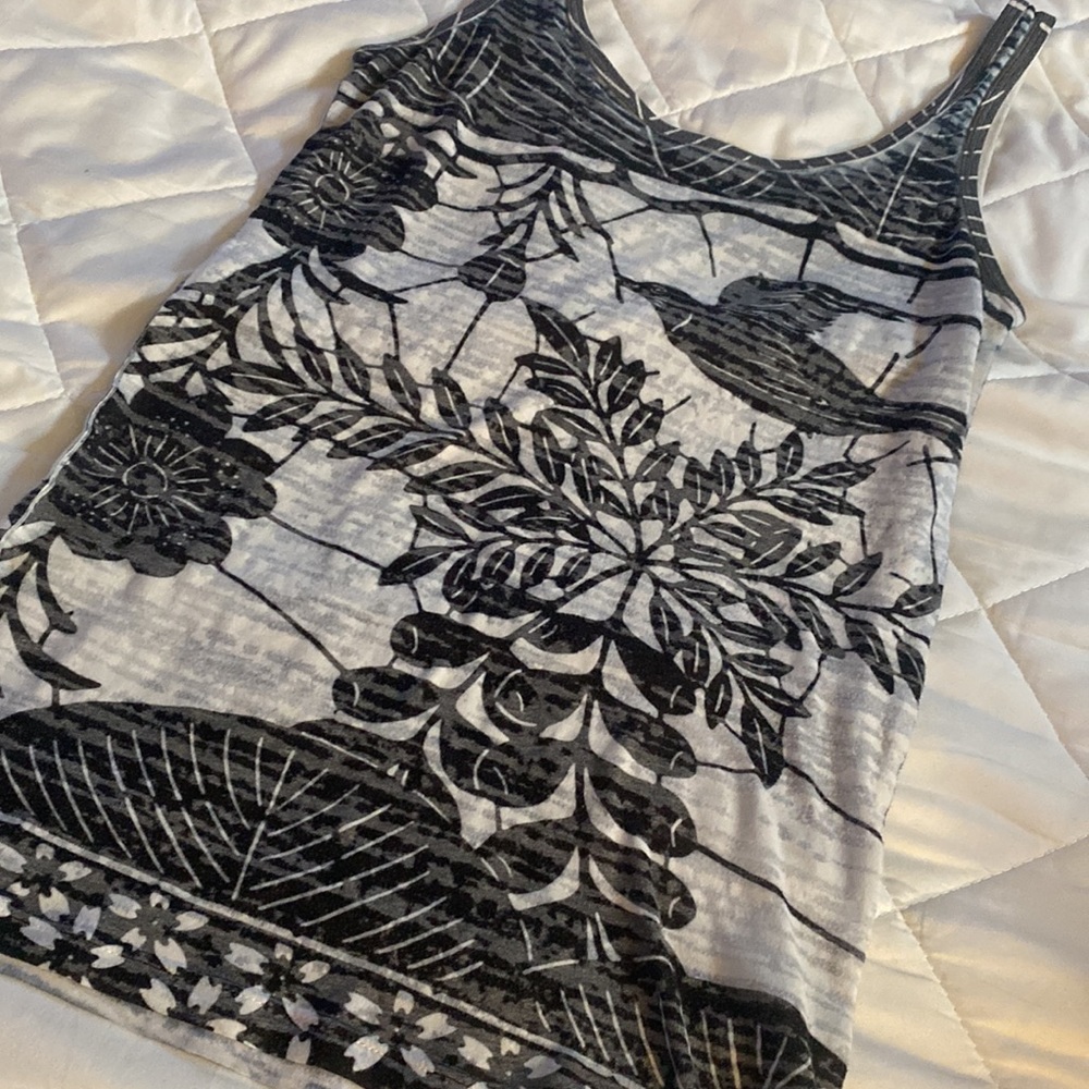 Cache Tank, Black And White, Size Small - image 3